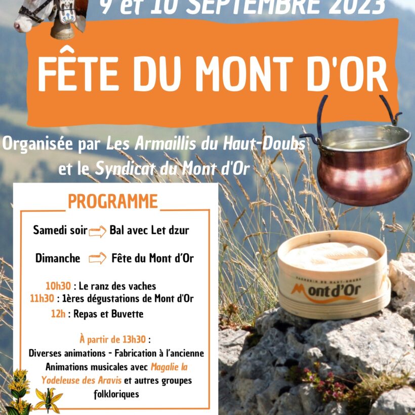 La Fête du Mont d’or – 10 septembre 2023